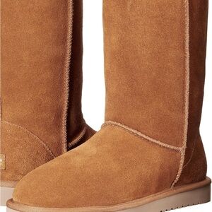 Koolaburra Chestnut Suede Winter Boots